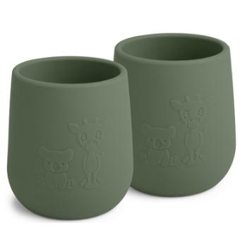 Nuuroo Drinking Cup Abel Dusty Green 145ml Set of 2