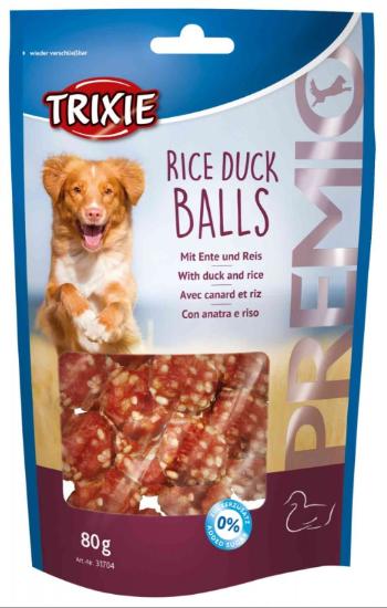 Przysmak dog RICE DUCK balls (trixie) - 80g