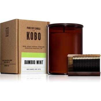 KOBO Woodblock Bamboo Mint świeczka zapachowa 425 g