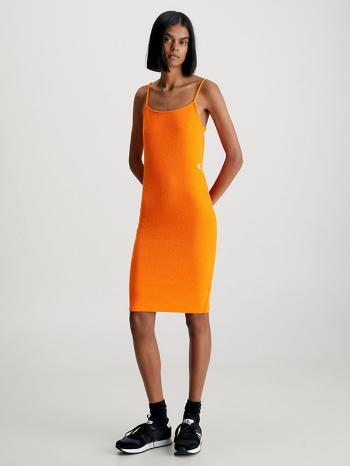 Calvin Klein Jeans Sukienka Pomarańczowy