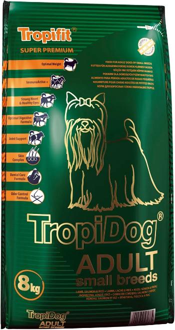 TROPIDOG Super Premium Adult S Lamb, Salmon &amp; Rice 8kg sucha karma dla psów małych ras Jagnięcina, łosoś i ryż