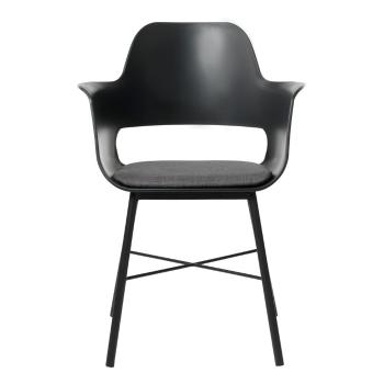 Czarne krzesło Unique Furniture Wrestler