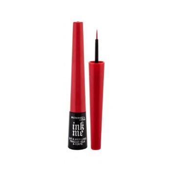 Rimmel London Ink Me 2,5 ml eyeliner dla kobiet 001 Blood Red