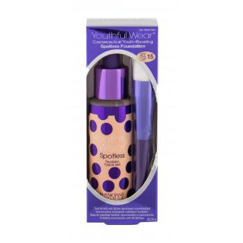 Physicians Formula Youthful Wear Spotless SPF15 zestaw Podkład 28,35 g + Pędzelek 1 szt dla kobiet Uszkodzone pudełko Nude