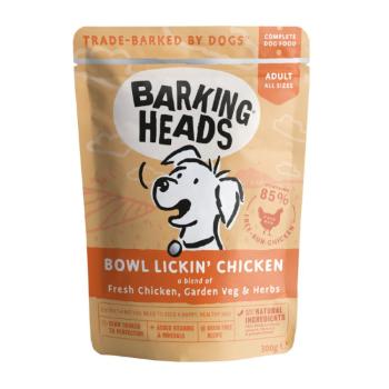 Barking Heads    saszetka BOWL LICKIN chicken    - 300g