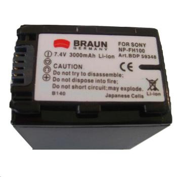 Bateria Braun SONY NP-FH90, FH100, 3000mAh