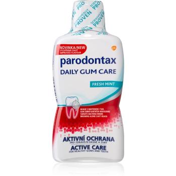 Parodontax Daily Gum Care Fresh Mint płyn do płukania jamy ustnej kompletna ochrona zębów Fresh Mint 500 ml