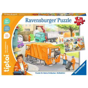 Ravensburger tiptoi® Puzzle dla małych odkrywców: zbieranie śmieci