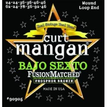 Curt Mangan Bajo Sexto Phosphor Bronze 90905 Struny Do Banjo