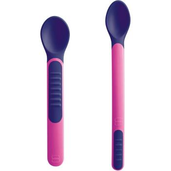 MAM Feeding Spoons & Cover łyżeczka 6m+ Violet 2 szt.