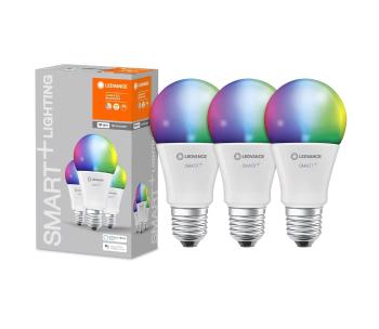 ZESTAW 3x LED RGBW Żarówka ściemnialna SMART+ E27/14W/230V 2700K-6500K - Ledvance