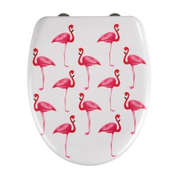 Deska sedesowa wolnoopadająca Wenko Flamingo, 45x37,5 cm