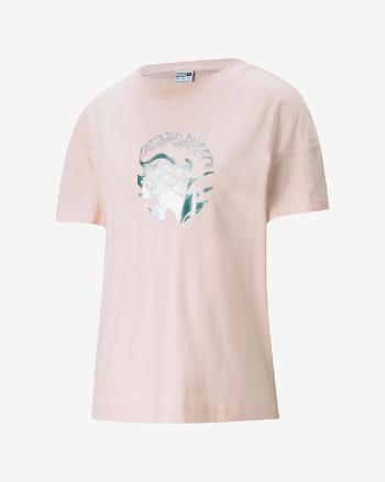 Puma Evide Graphic Koszulka Różowy