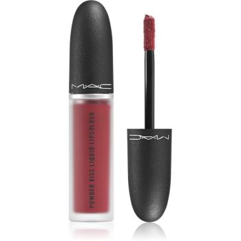 MAC Cosmetics Powder Kiss Liquid Lipcolour matowa szminka odcień Fashion Emergency 5 ml