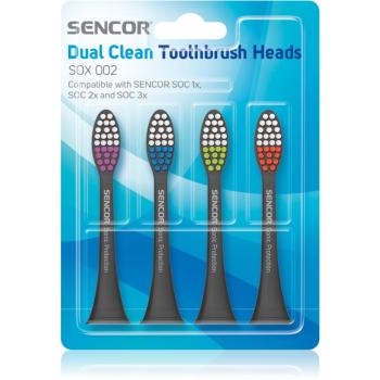 Sencor SOX 002 końcówki wymienne do szczoteczki do zębów 4 szt.