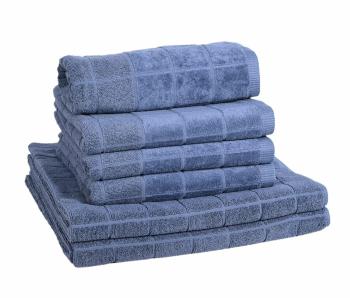 Ręcznik lub ręcznik kąpielowy, PT 178, niebiesko-szary
