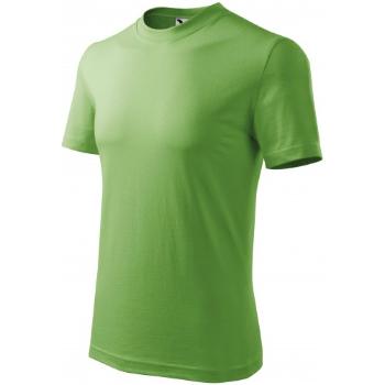 Koszulka o dużej gramaturze, zielony groszek, XL