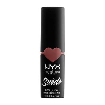 NYX Professional Makeup Suède Matte Lipstick 3,5 g pomadka dla kobiet 05 Brunch Me