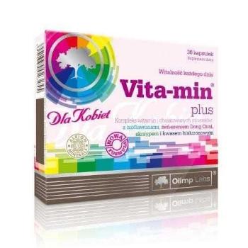 OLIMP Vita-Min Plus Dla Kobiet - 30capsWitaminy i minerały > Multiwitaminy - zestaw witamin i minerałów