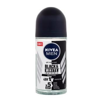 Nivea Men Invisible For Black & White Original 50 ml antyperspirant dla mężczyzn