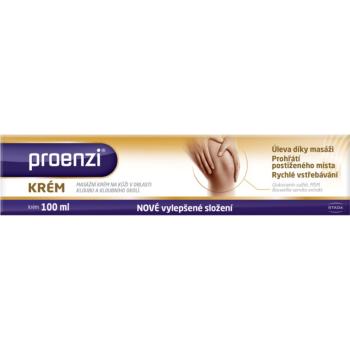 Proenzi Proenzi cream krem do masażu przynosi ulgę w bólu i sztywności stawów 100 ml