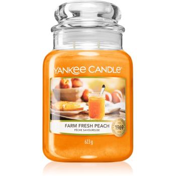 Yankee Candle Farm Fresh Peach świeczka zapachowa 623 g