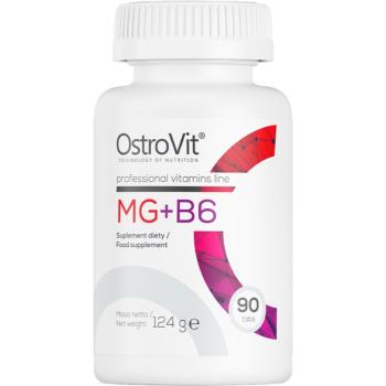 OstroVit Mg + B6 suplement diety dla zwiększenia odporności, redukcji poziomu zmęczenia i wyczerpania 90 caps.