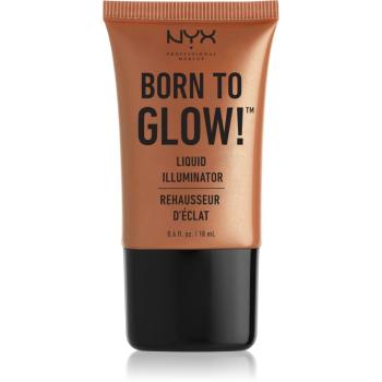 NYX Professional Makeup Born To Glow płynny rozjaśniacz odcień 04 Sun Goddess 18 ml