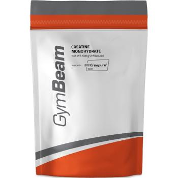 GymBeam Creatine Monohydrate zwiększenie wydolności fizycznej smak Unflavored 500 g