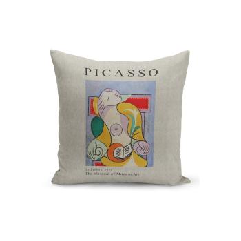Poduszka z wypełnieniem Kate Louise Picasso Read, 43x43 cm