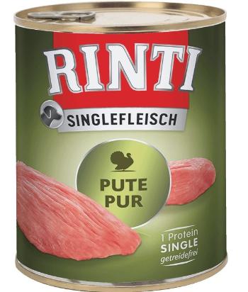 RINTI Singlefleisch Turkey Pure 400 g monoproteinowa indyk