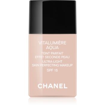 Chanel Vitalumière Aqua ultra lekki make-up nadający skórze promienny wygląd odcień 50 Beige SPF 15 30 ml