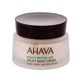 AHAVA Beauty Before Age Uplift 50 ml krem na noc dla kobiet Uszkodzone pudełko