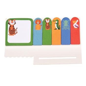 Zestaw 6 bloczków z karteczkami samoprzylepnymi Rex London Colourful Creatures