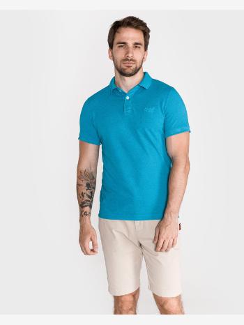 SuperDry Polo Koszulka Niebieski