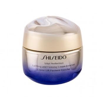 Shiseido Vital Perfection Uplifting and Firming Cream Enriched 50 ml krem do twarzy na dzień dla kobiet Uszkodzone pudełko