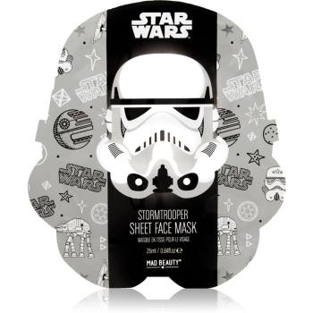 Mad Beauty Star Wars Storm Trooper maska nawilżająca w płacie z ekstraktem z zielonej herbaty 25 ml