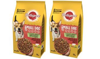 PEDIGREE Adult  2x12kg (małe rasy) - sucha karma dla psów z wołowiną i warzywami