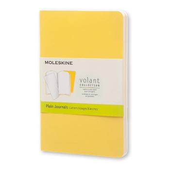 Żółty notatnik Moleskine Volant, 80 stron