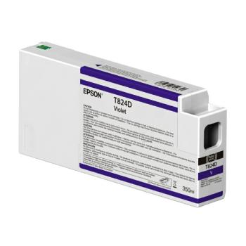 Epson originální ink C13T824D00, violet, 350ml, Epson SureColor SC-P6000, P7000, P8000, P9000