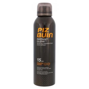 PIZ BUIN Instant Glow Spray SPF15 150 ml preparat do opalania ciała dla kobiet uszkodzony flakon