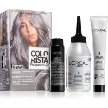 L’Oréal Paris Colorista Permanent Gel trwały kolor włosów odcień Silver Grey
