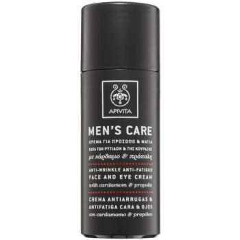 Apivita Men's Care Cardamom & Propolis krem przeciw zmarszczkom do twarzy i okolic oczu 50 ml