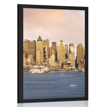 Plakat unikalny New York - 40x60 black