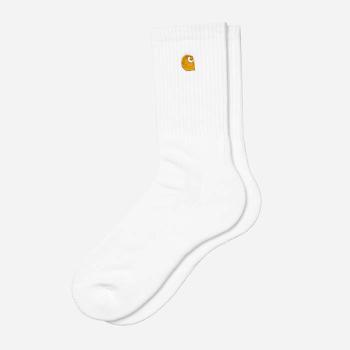 Skarpety męskie Carhartt WIP Chase Socks I029421 WHITE/GOLD