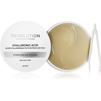 Revolution Skincare Hyaluronic Acid hialuronowa maseczka nawilżająca do okolic oczu 60 szt.
