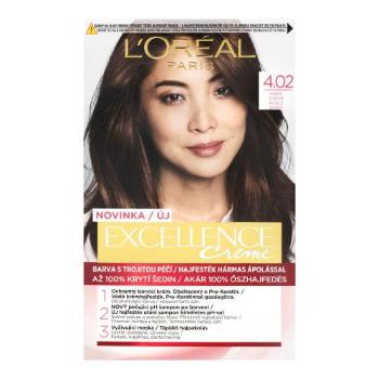 L'Oréal Paris Excellence Creme Triple Protection 48 ml farba do włosów dla kobiet 4,02 Tempting Brunette Brown