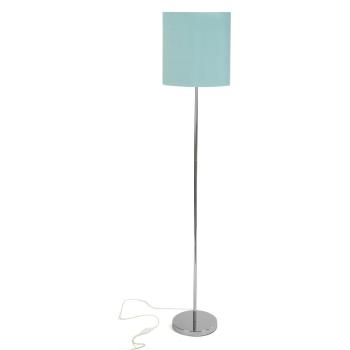 Jasnoturkusowe lampa stojąca Versa Aquamarina, wys. 148 cm