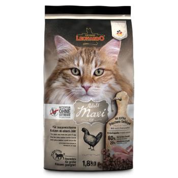 LEONARDO Adult Maxi bezzbożowa karma dla kotów dużych ras 1,8 kg