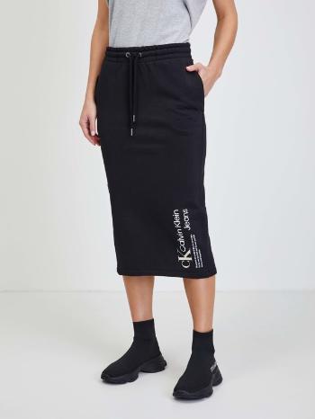 Calvin Klein Jeans Spódnica Czarny